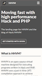 Mobile Screenshot of hhvm.com